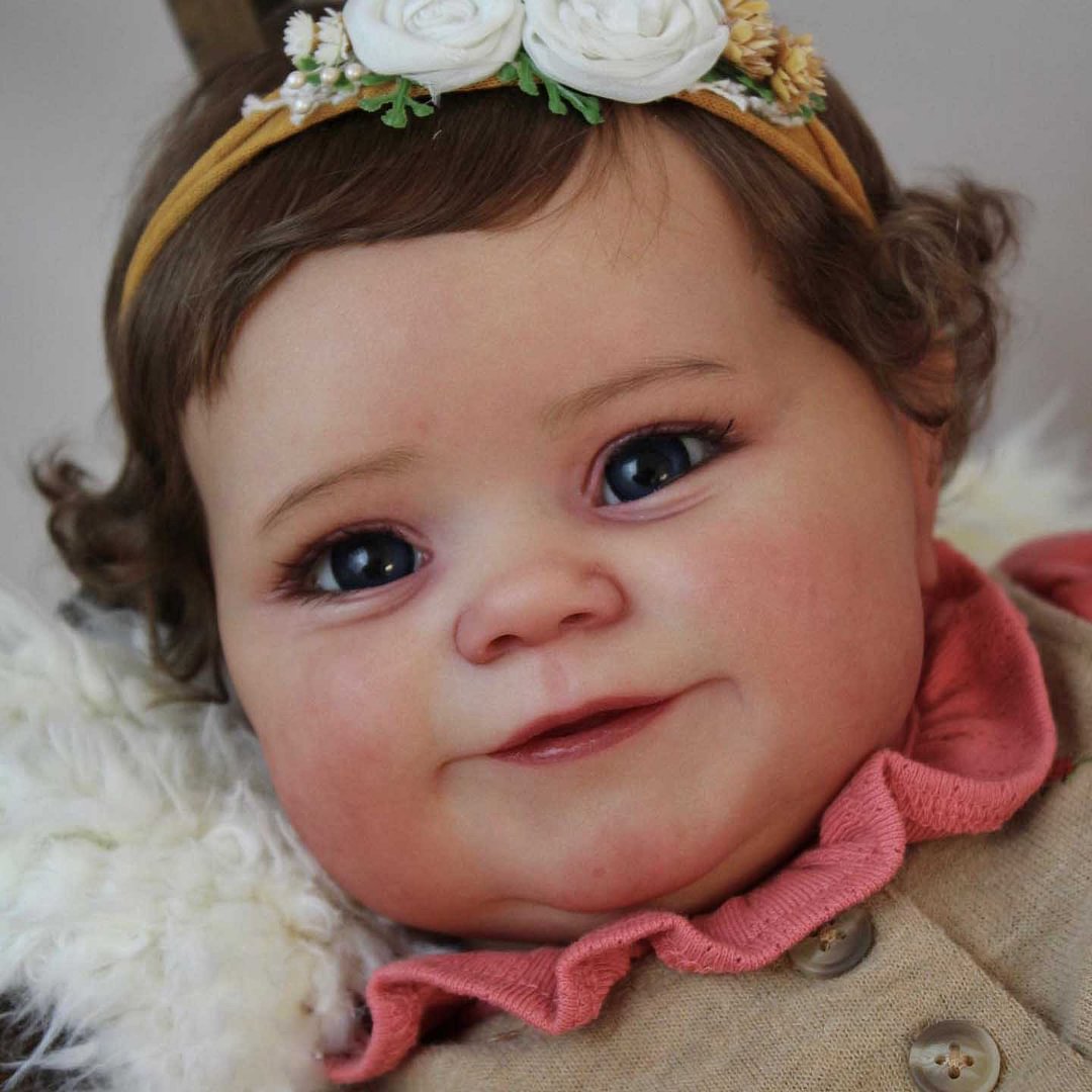 [2023 Collective List!!]20" Truly Lifelike Reborn Baby Girl Doll Named Hilary, Awake Toddler Adorable Baby