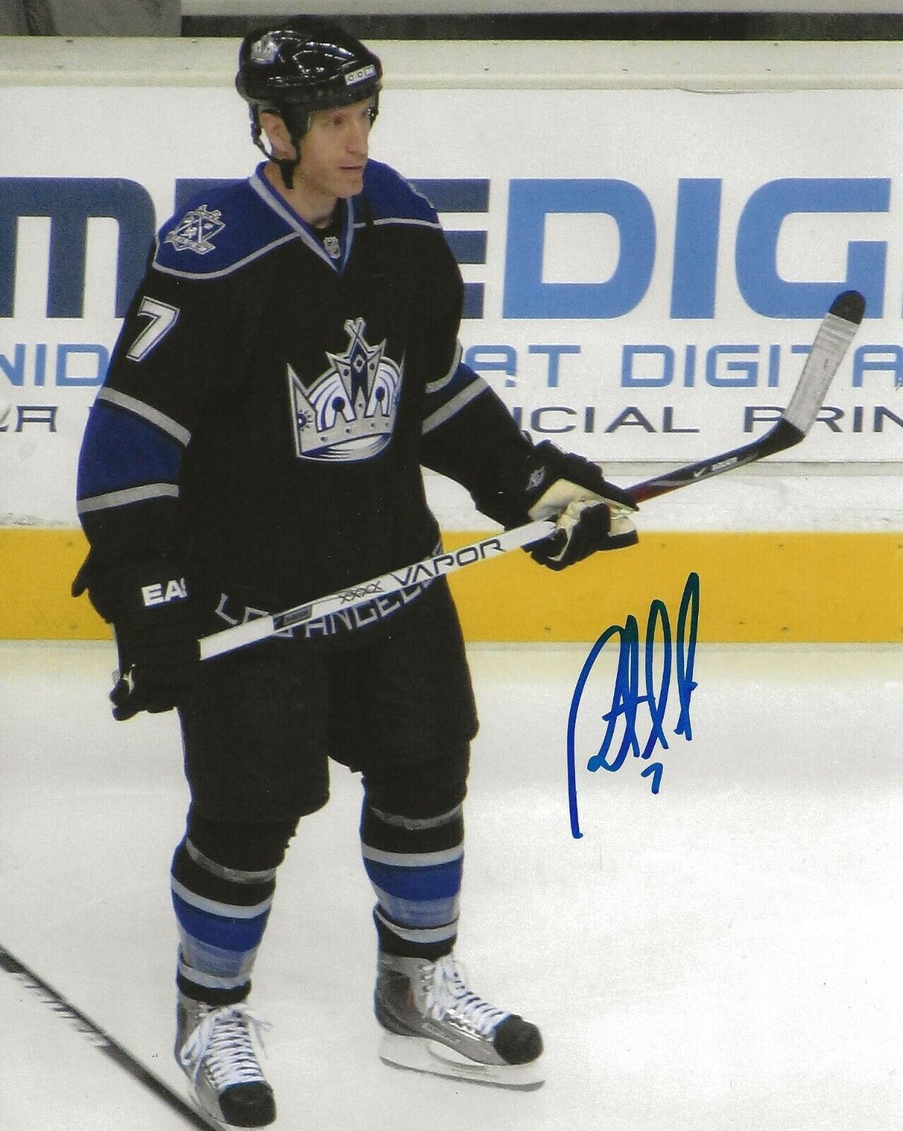 Rob Scuderi signed LA Los Angeles Kings 8x10 Photo Poster painting autographed