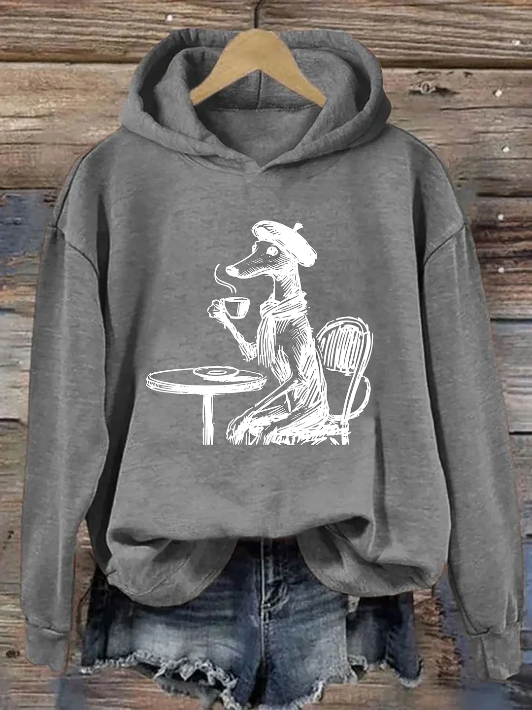 Greyhound, Whippet Hoodie