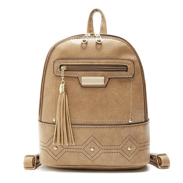 New Vintage tassel hollowed out Backpack