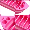 Boat-Shaped Cross Stitch Floss Organizer Tray - 8-Slot Thread Holder & Needle Storage Station for Embroidery Tools tapestrymarket