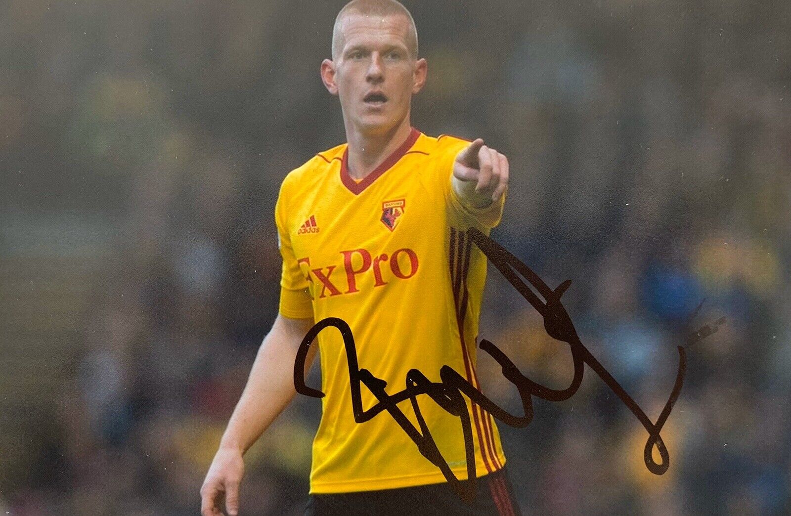 Ben Watson Genuine Hand Signed 6X4 Photo Poster painting - Watford 2