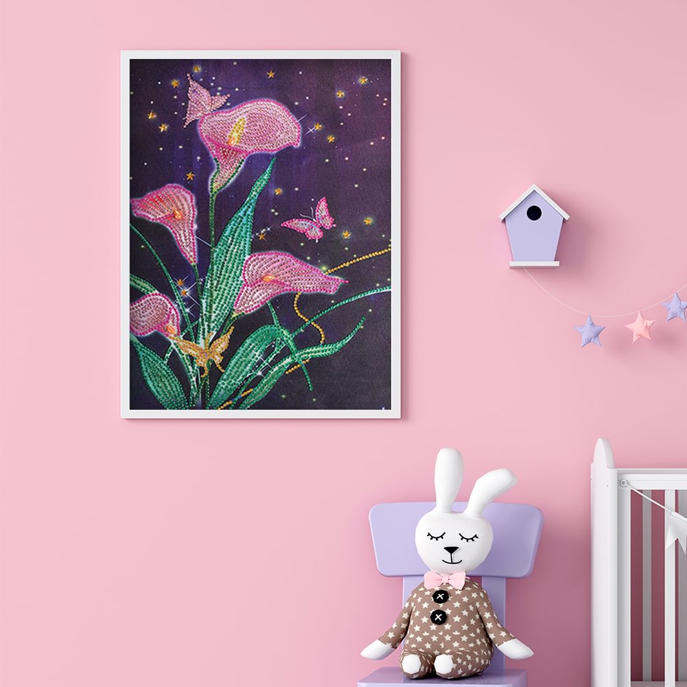 Diamond Painting | Special-shaped diamond painting - Flower