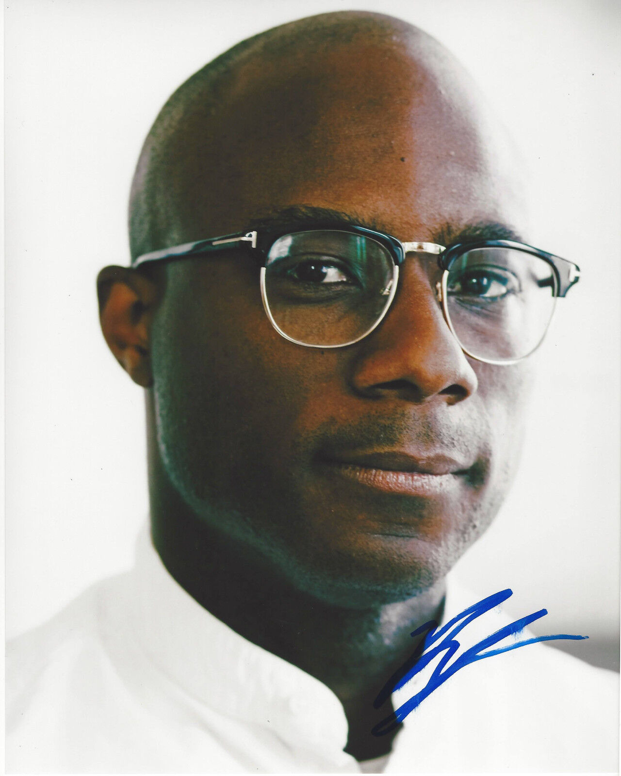 DIRECTOR BARRY JENKINS SIGNED AUTHENTIC 'MOONLIGHT' 8x10 Photo Poster painting w/COA OSCAR