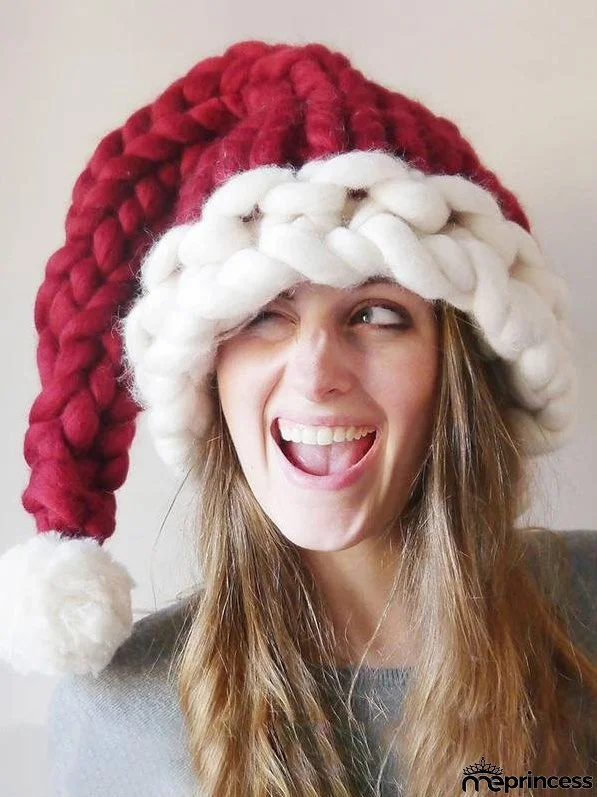 Knit Cute Christmas Hat