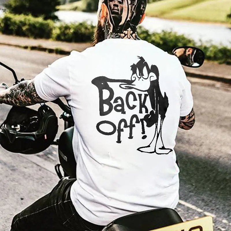 Back Off  Printed T-shirt