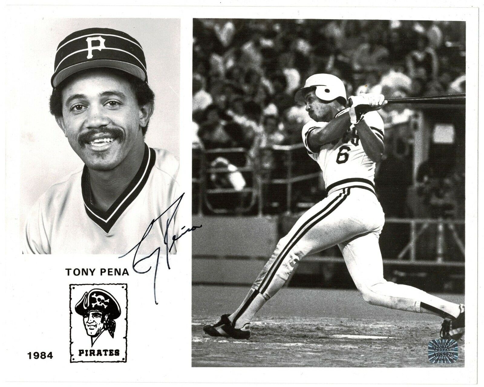 Tony Pena signed autographed 8x10 Photo Poster painting! AMCo! 10301