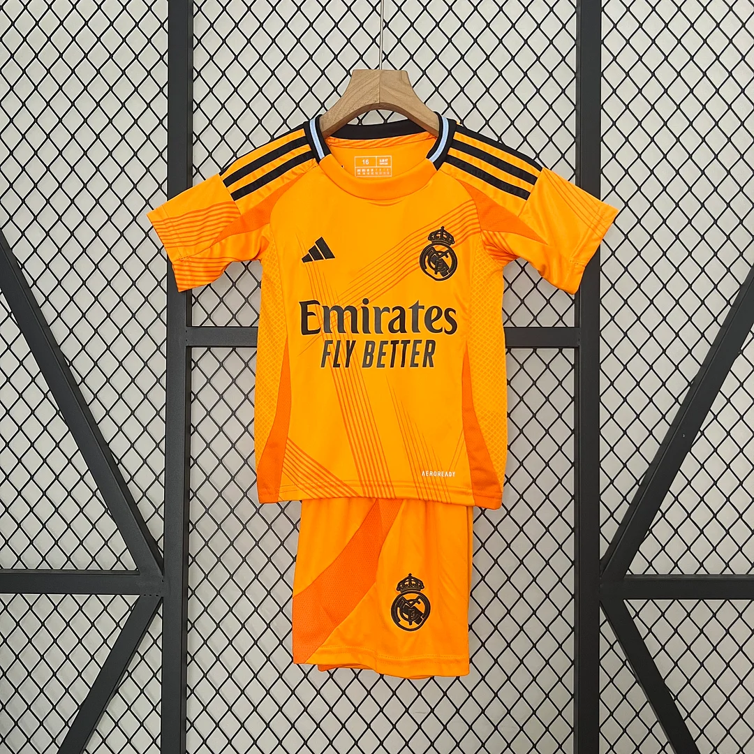 2024-2025 Real madrid away Kids Kit Football Shirt Thai Quality