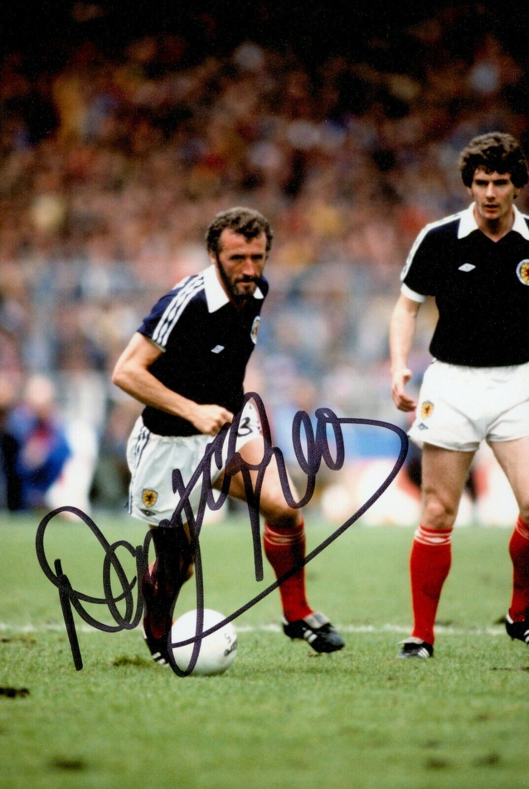 Danny McGrain Hand Signed 6x4 Photo Poster painting Scotland Celtic Autograph Memorabilia + COA