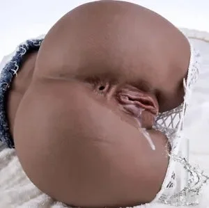 Brown Sex Doll Male Masturbator with Anal Vagina Sex Stroker Big Butt Ebony Doll