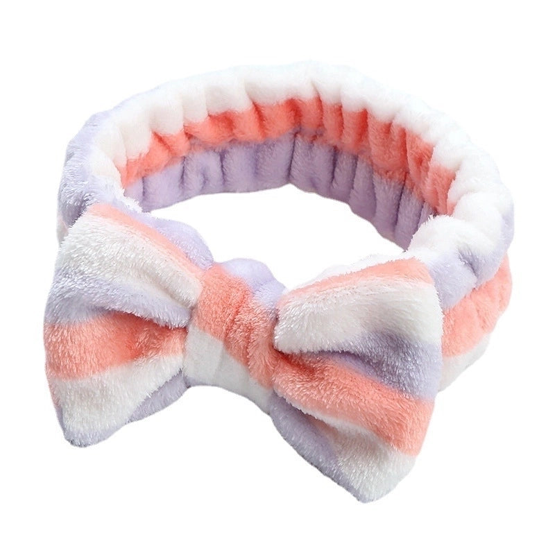 Casual Cute Unisex Bow Knot Leopard Spa Headband