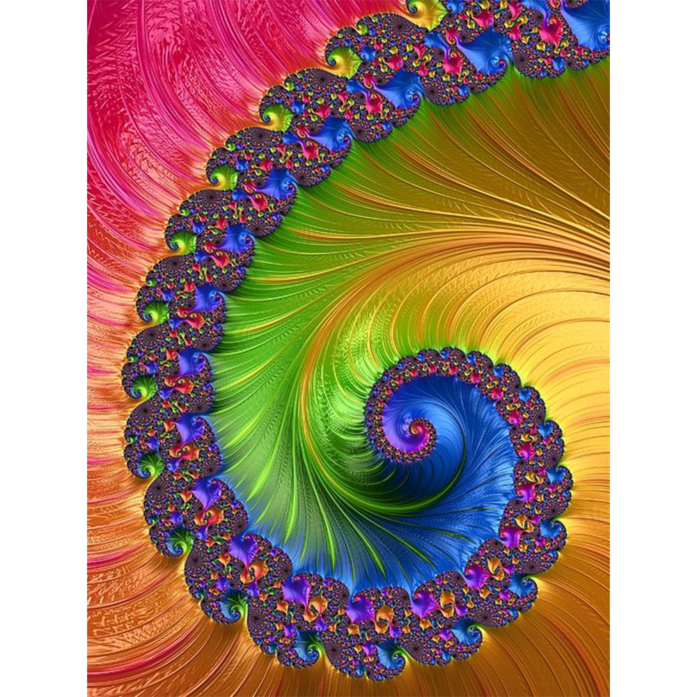 

Swirl - Round Drill Diamond Painting - 30*40CM, 501 Original