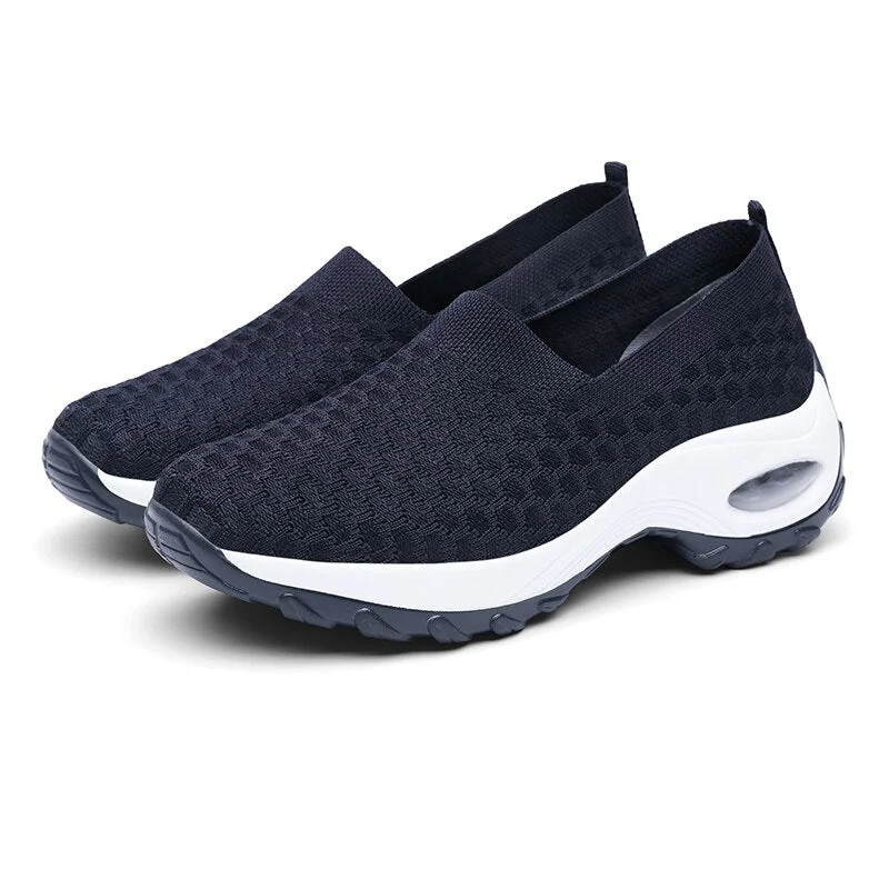 35-43 Women's Summer Sneakers Breathable Socks Sport Running Shoes Women Air Cushion Running Sneakers Women Jogging Footwear