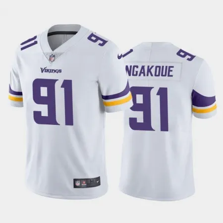 Men's Minnesota Vikings #91 Yannick Ngakoue White Vapor Untouchable Limited Stitched Jersey