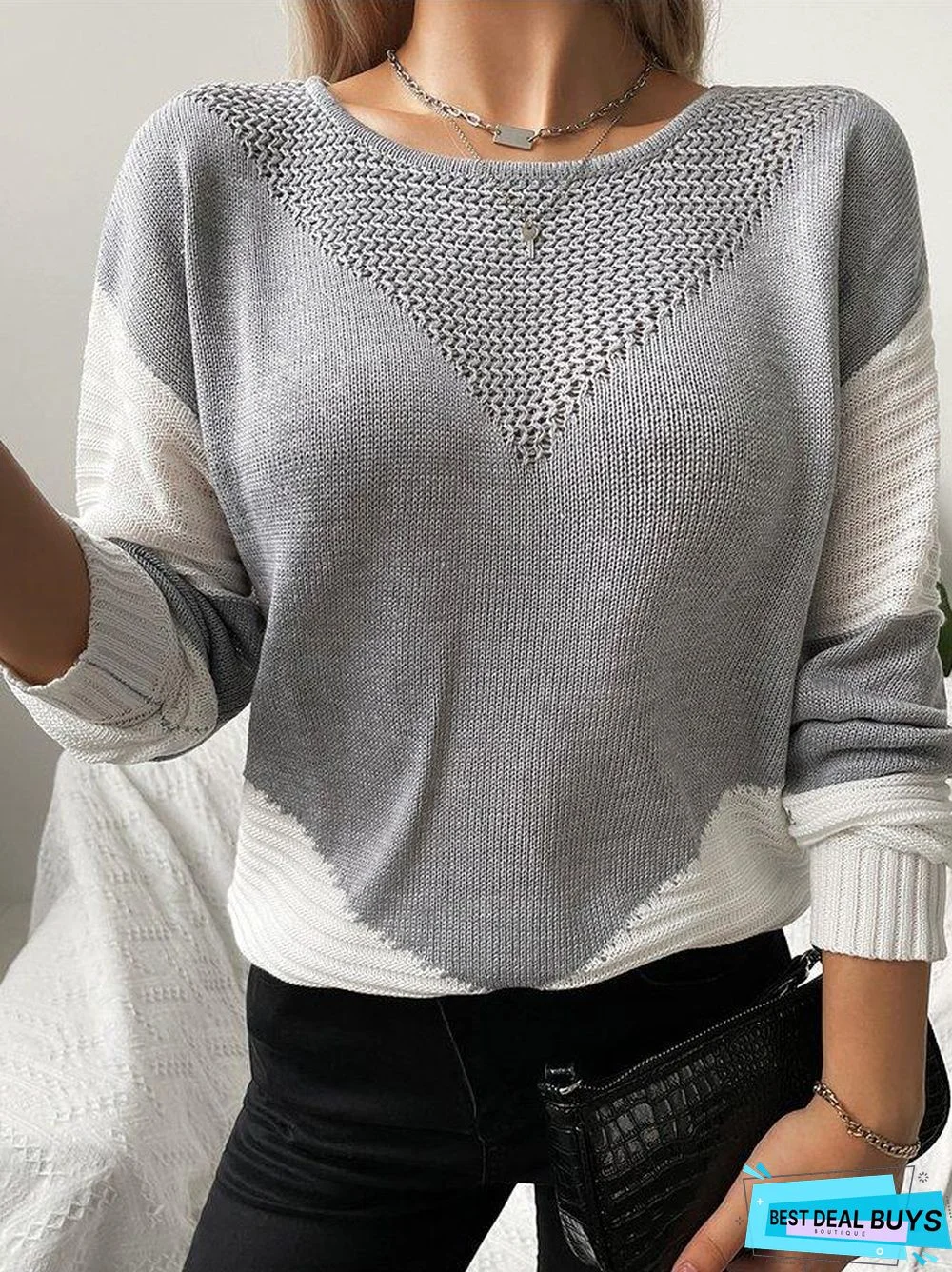 Casual Shift Sweater