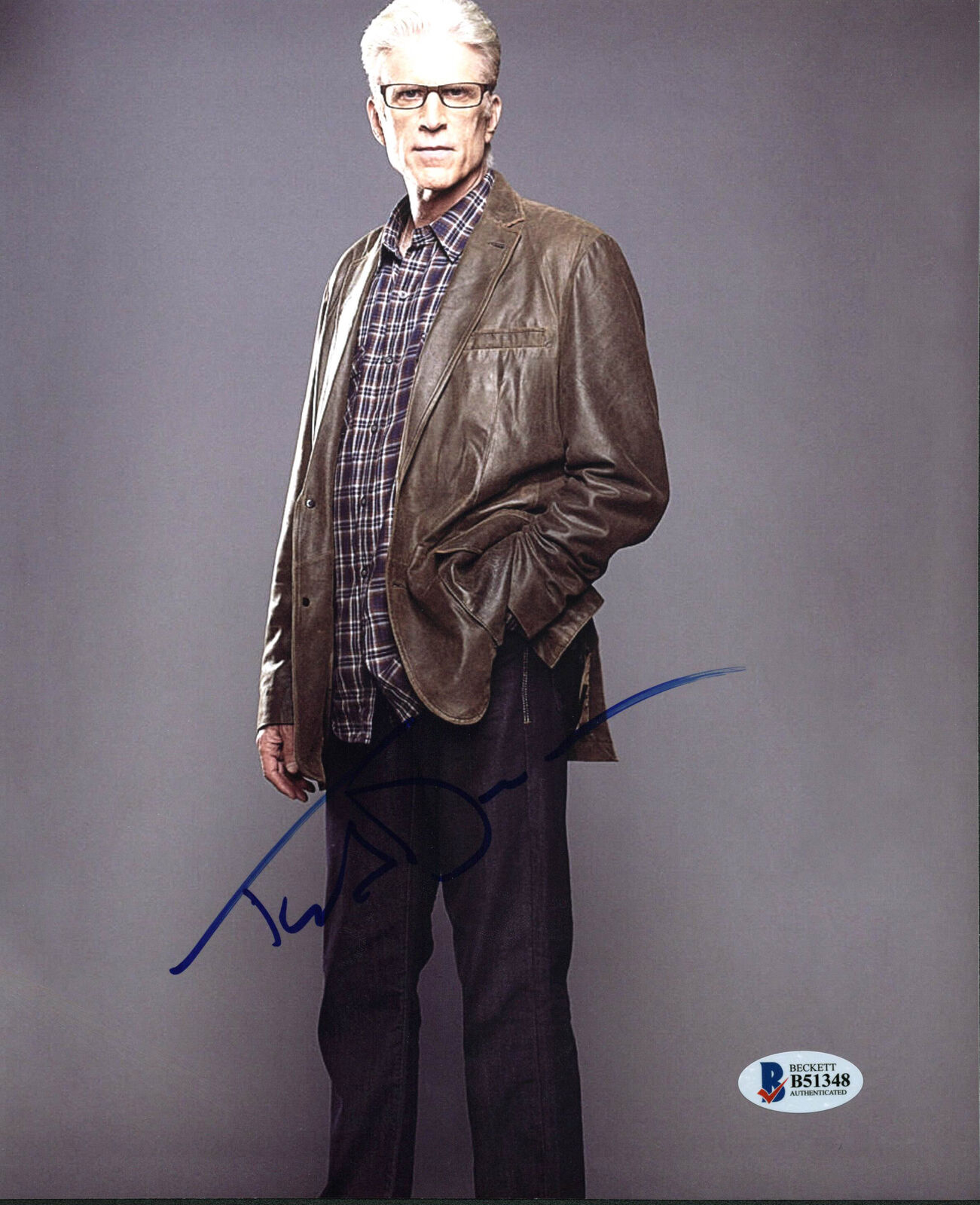 Ted Danson CSI Authentic Signed 8X10 Photo Poster painting Autographed BAS #B51348