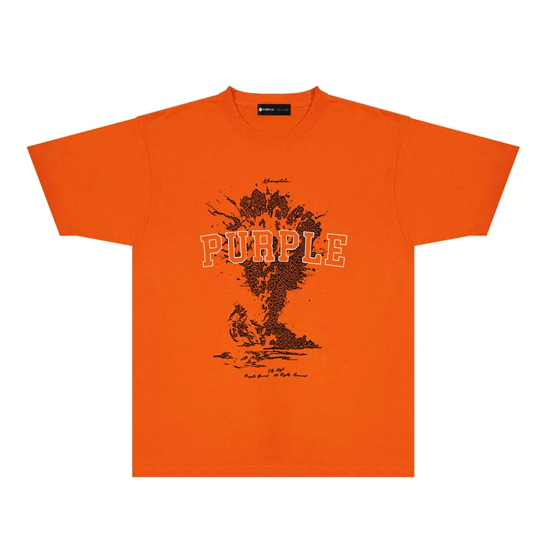 Purple fashion T-shirt