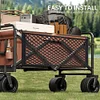 Camping Cart Storage Bag Elastic for Garden Cart Folding Wagon (Universal Hook)