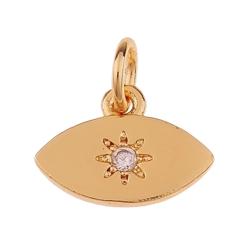 Copper Cross Star Pendant