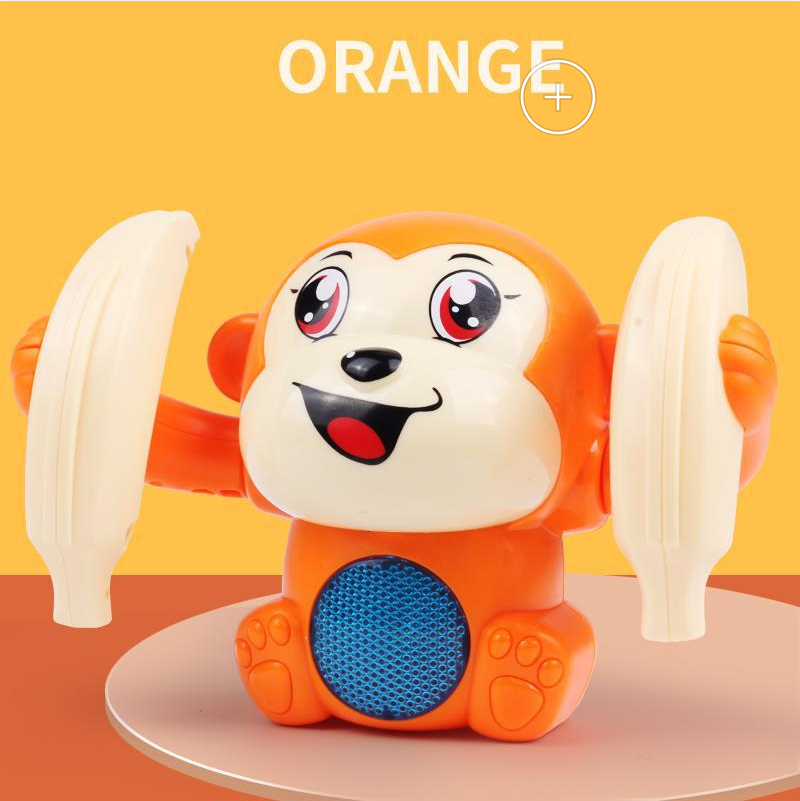 Musedesire Early Infant Electric Flip And Head Monkey Toys