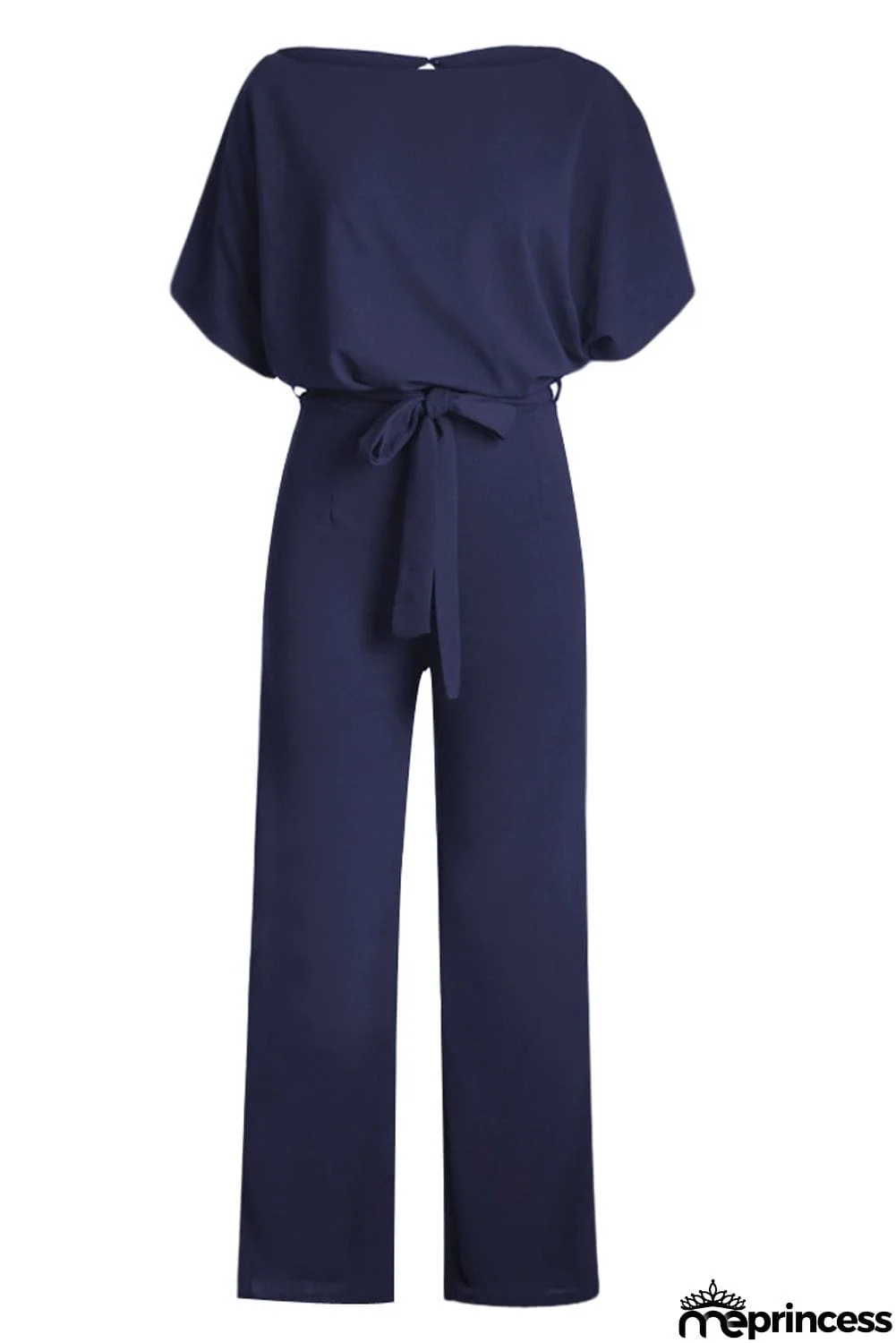 Oh So Glam Belted Wide Leg Jumpsuit