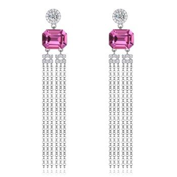 Crystal  Fashion Fringe Crystal Earrings