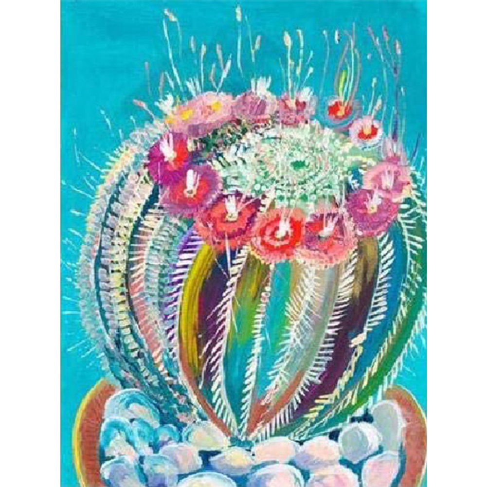 

30*40CM - Square Drill Diamond Painting - Cactus, 501 Original