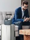 Luggage Travel Cup Holder Free Hand Suitcase Drink Bottle Bag for Travelers
