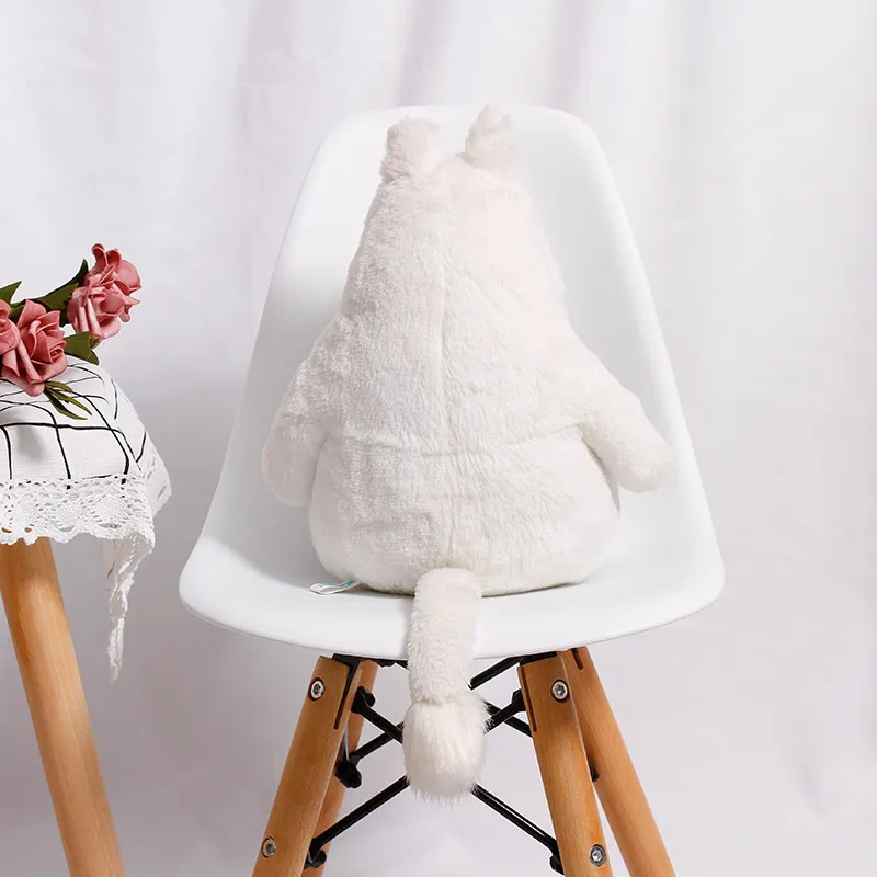 Trendy creative simulation hippo plush toy doll