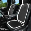 Car Used Black and White Plush Seat Cover Cushion 