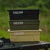 IGT One Unit Tea Tray Large Capacity Camping Storage Tea Tray for Hiking Fishing