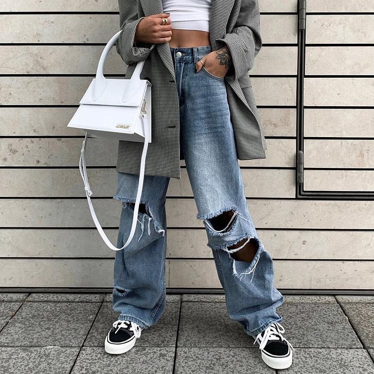 Ready As Ever Destroyed Jeans