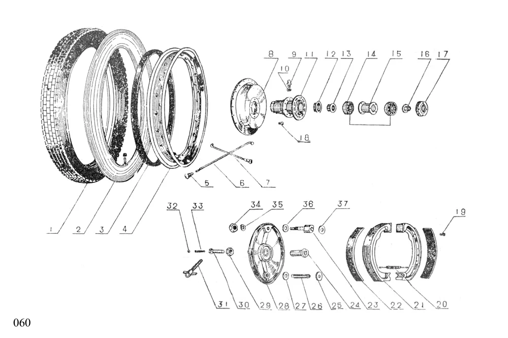 CJ750 M1M M1S 12V CATALOGUE PAGE 060