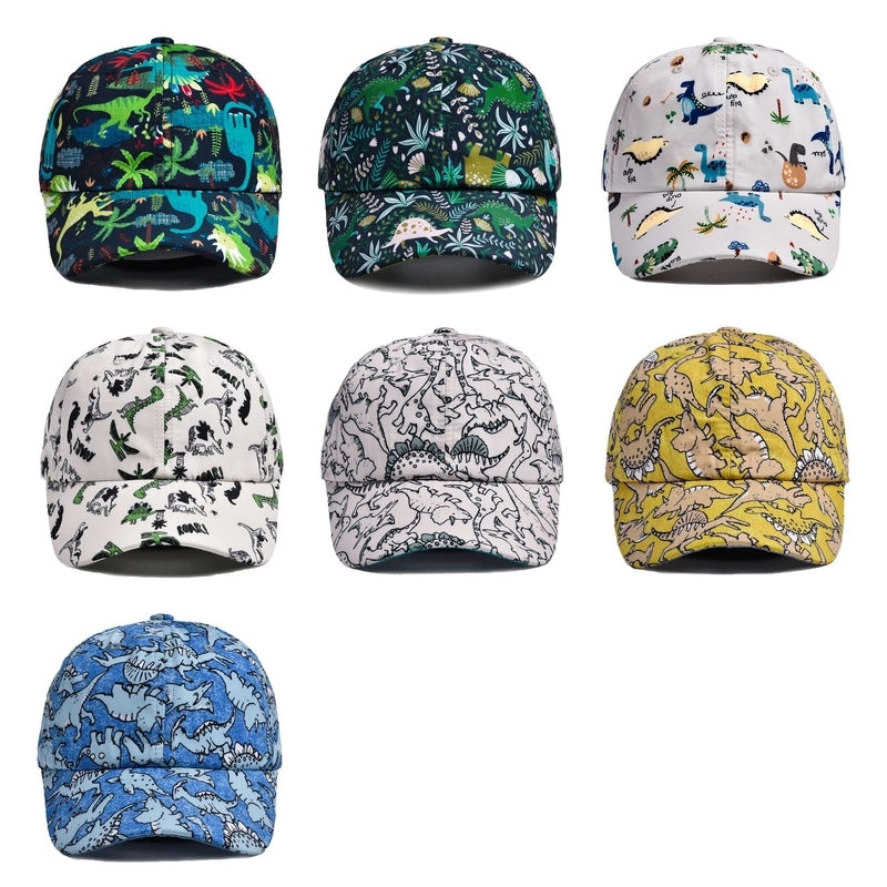 Children Unisex Cute Minimalist Dinosaur Baseball Cap
