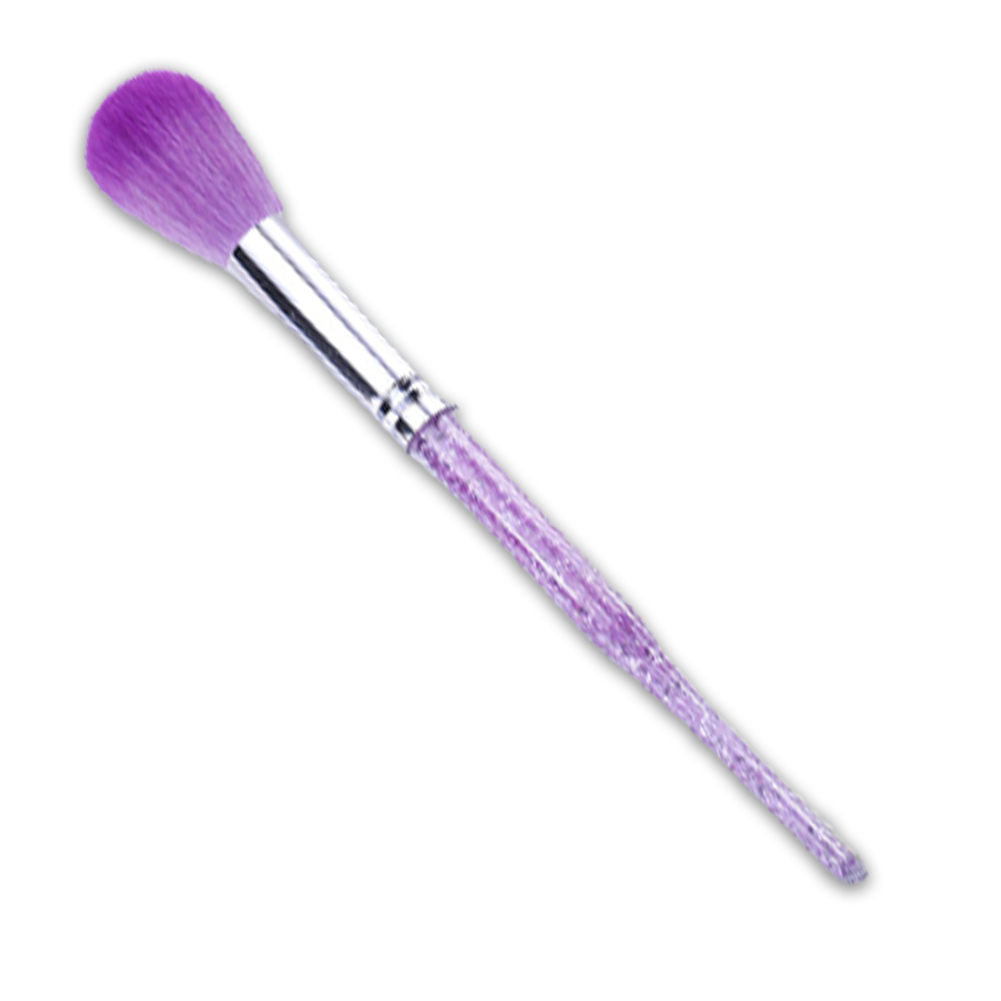 

Nail Brush Loose Powder Blush Brush With Crystal Dot Long Handle, 501 Original