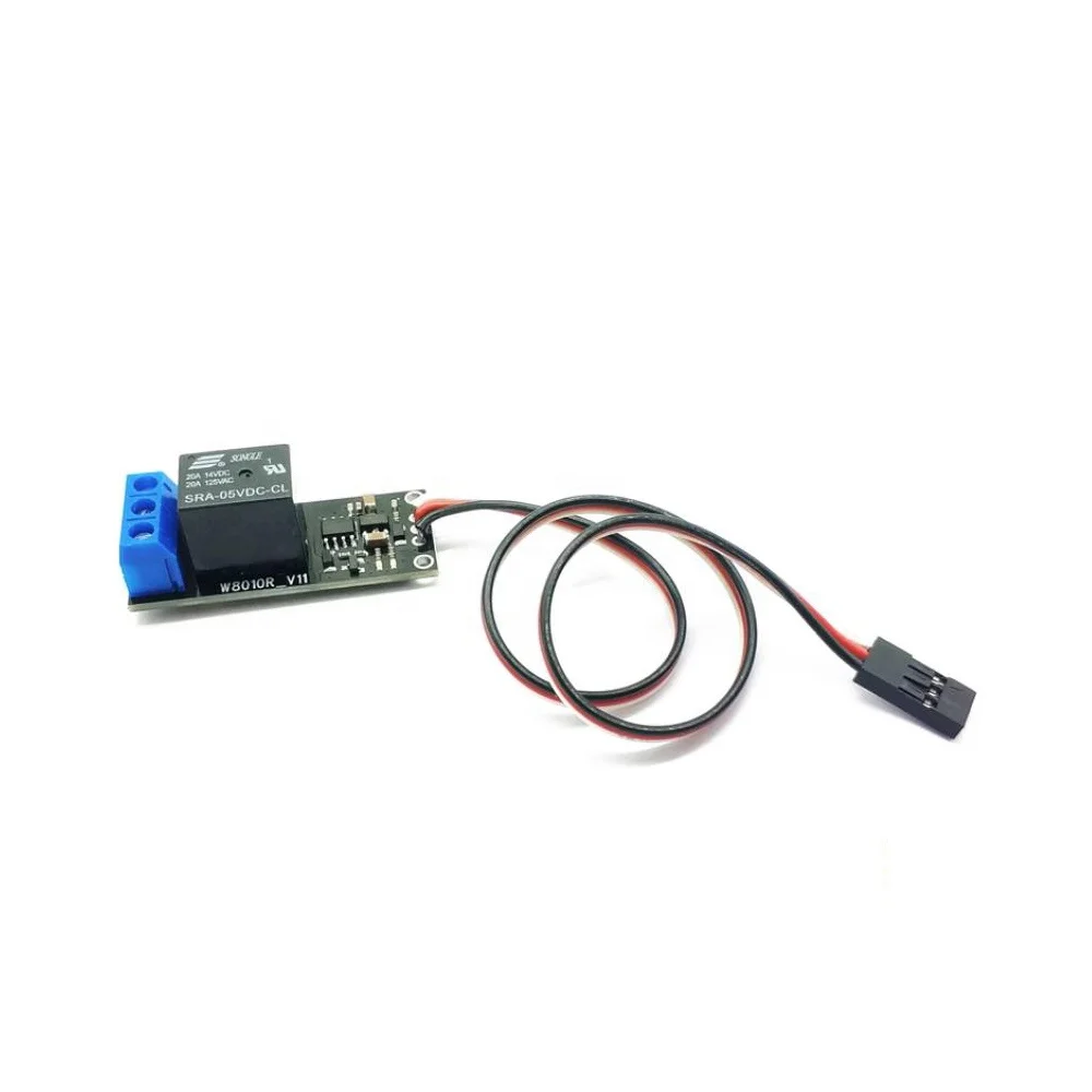 High Voltage 3.3V 5V 12V K1 Navigation Light Controller 1CH PWM Aircraft Remote Control Signal Relay Switch for RC