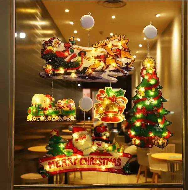 CHRISTMAS PRE-SALE 🎄Christmas Window Hanging Lights