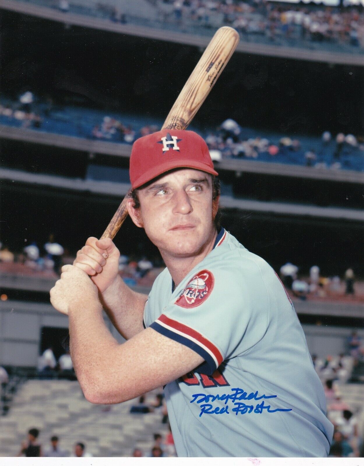 DOUG RADER HOUSTON ASTROS RED ROOSTER