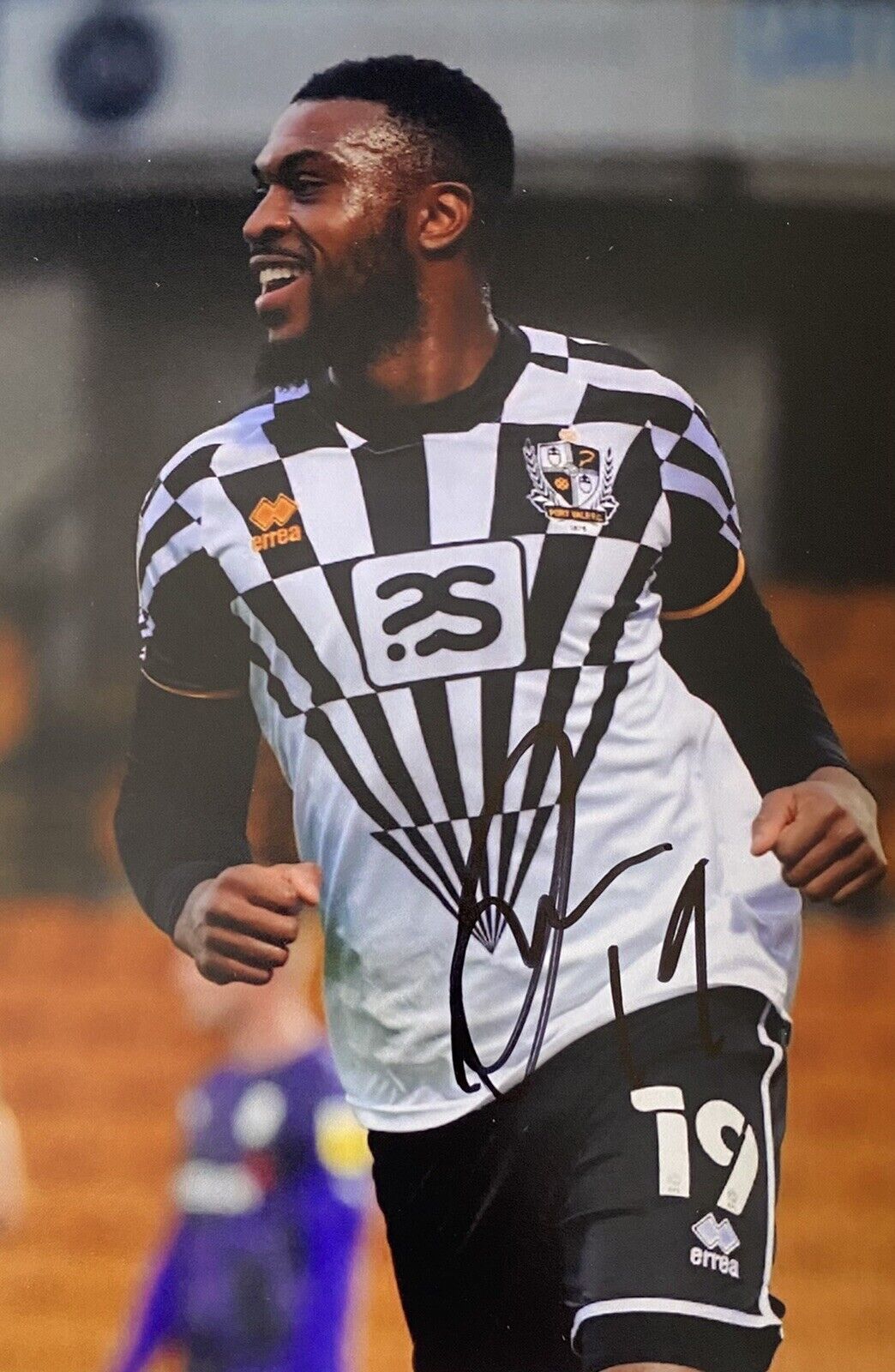 David Amoo Genuine Hand Signed Port Vale 6X4 Photo Poster painting