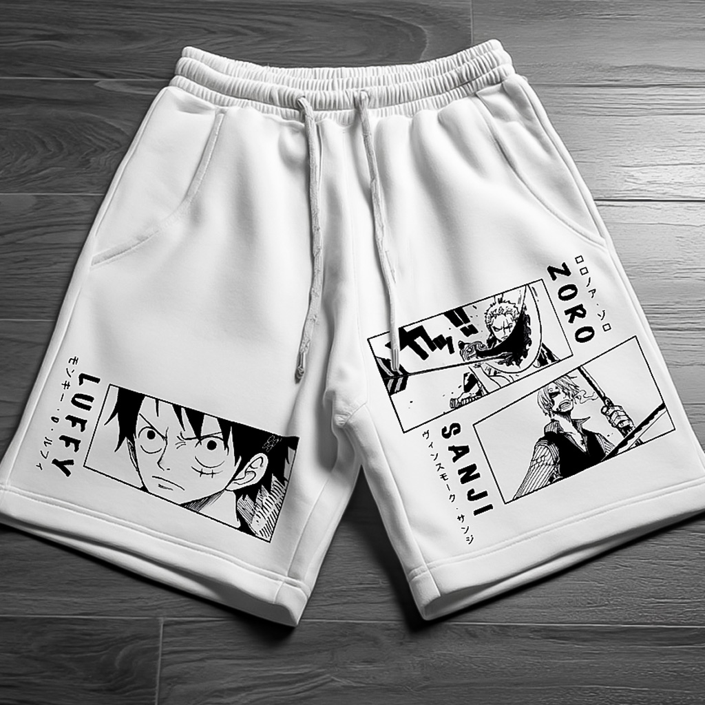 New And Trendy Anime Pattern Shorts For Spring And Summer / TECHWEAR CLUB / Techwear