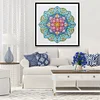 Mandala Abstract Art Flower  | Crystal Rhinestone  | Full Round Diamond Painting Kits