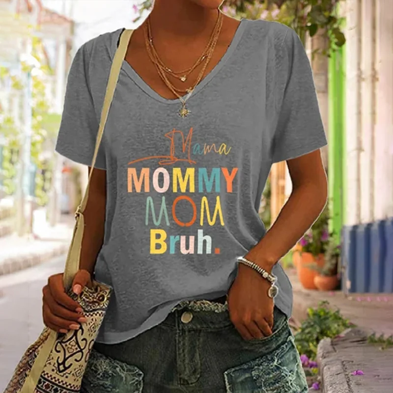 Mothers Day Mama Mommy Mom Bruh T-Shirt