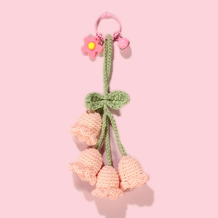  Lulusnow Handmade Lily Of The Valley Flower Bell Orchid  Crochet Ornament