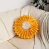 Large 3D Blooming Flower Home Living Creative Cushion Pillow Cover