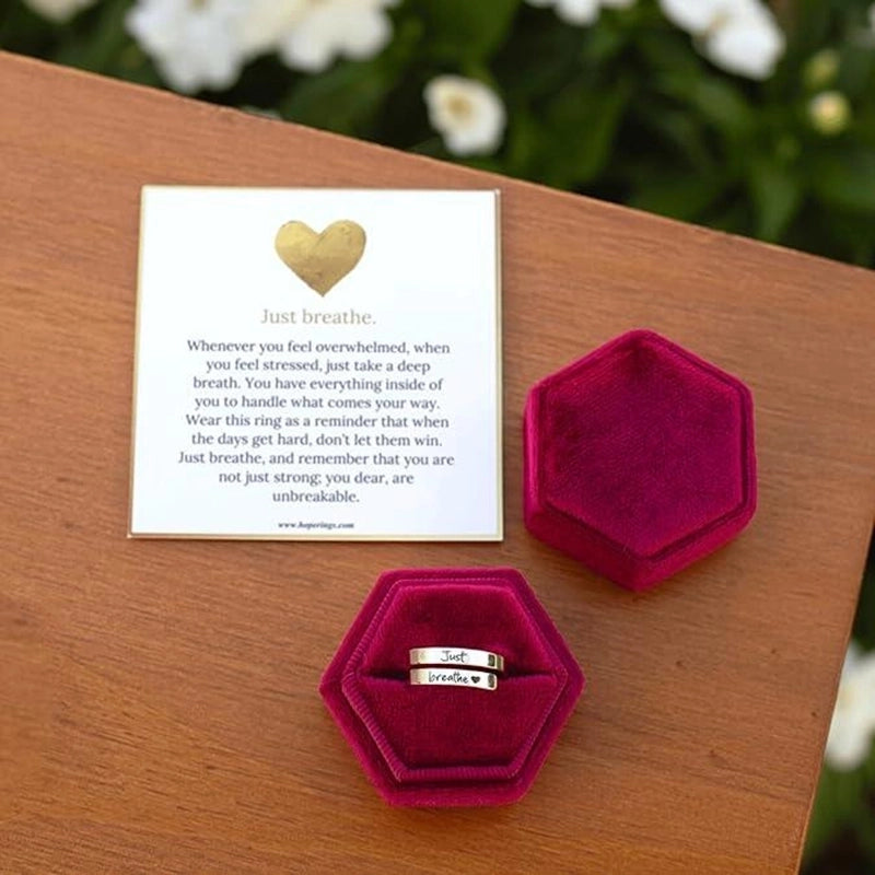 Elegant Letter 304 Stainless Steel Open Rings