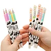 12PCS Random Mixed 0.38mm Color Gel Pen School Opens Season Student Office Cute Stationery Gift