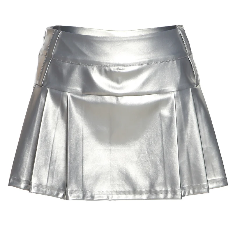 Brownm 2023 Spring And Summer New Women's Solid Color Body Street Fashion High-Rise Half-Folded Skirt