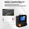 Stereo Transmitter Bluetooth-Compatible 5.2 Wireless AUX 2RCA TF for TV/Computer