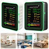 6 In 1 Air Quality Monitor Accurate PM2.5 PM10 HCHO TVOC CO2 CO Detector