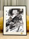 Ink Wash Boa Hancock Decorative Painting - ONE PIECE - Xingkong Studio